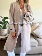 Cargar imagen en el visor de la galería, Tapado básico largo Eva- AngelitoChic