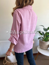 Cargar imagen en el visor de la galería, Blusa lino Paula - AngelitoChic