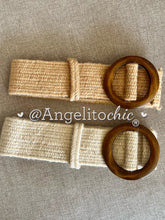 Cargar imagen en el visor de la galería, Cinturón rafia Marcela - AngelitoChic