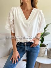 Cargar imagen en el visor de la galería, Blusa manga gasa Emi - AngelitoChic