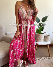 Cargar imagen en el visor de la galería, Vestido viscosa Josefa - AngelitoChic