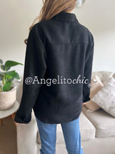 Cargar imagen en el visor de la galería, Blusa símil gamuza Aylin