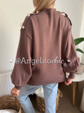 Cargar imagen en el visor de la galería, Sweater botones Lea - AngelitoChic