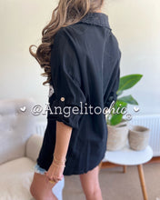 Cargar imagen en el visor de la galería, Camisa lino Amelia - AngelitoChic