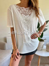 Cargar imagen en el visor de la galería, Polera macramé Laura