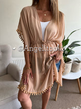 Cargar imagen en el visor de la galería, Tapado oversize gasa Keila - AngelitoChic