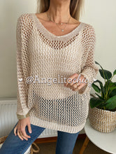 Cargar imagen en el visor de la galería, Sweater hilo lurex Maria - AngelitoChic