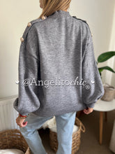 Cargar imagen en el visor de la galería, Sweater botones Lea - AngelitoChic