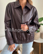 Cargar imagen en el visor de la galería, Chaqueta Bomba ecocuero - AngelitoChic