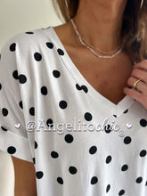 Cargar imagen en el visor de la galería, Polera lunares Macarena-AngelitoChic