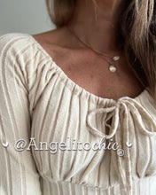 Cargar imagen en el visor de la galería, Polera lanilla Coqueta