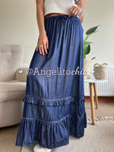 Cargar imagen en el visor de la galería, Falda larga vuelos - AngelitoChic