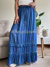 Cargar imagen en el visor de la galería, Falda larga vuelos - AngelitoChic