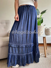 Cargar imagen en el visor de la galería, Falda larga vuelos - AngelitoChic