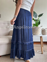 Cargar imagen en el visor de la galería, Falda larga vuelos - AngelitoChic