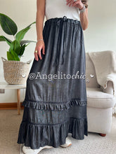 Cargar imagen en el visor de la galería, Falda larga vuelos - AngelitoChic
