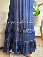 Cargar imagen en el visor de la galería, Falda larga vuelos - AngelitoChic