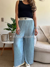 Cargar imagen en el visor de la galería, Palazzo Plisado Metalizado Dani - AngelitoChic