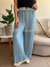 Cargar imagen en el visor de la galería, Palazzo Plisado Metalizado Dani - AngelitoChic