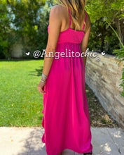 Cargar imagen en el visor de la galería, Vestido Satin Vuelos Gema