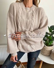 Cargar imagen en el visor de la galería, Sweater tejido Tania - AngelitoChic 
