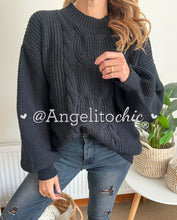 Cargar imagen en el visor de la galería, Sweater tejido Tania - AngelitoChic 
