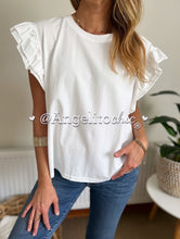 Cargar imagen en el visor de la galería, Polera vuelos Jacinta- AngelitoChic
