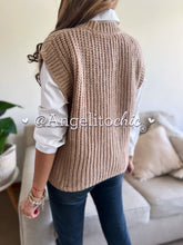Cargar imagen en el visor de la galería, Chaleco sin mangas Ema-AngelitoChic 
