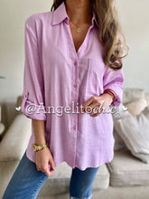 Cargar imagen en el visor de la galería, Blusa Lino Daniella-AngelitoChic
