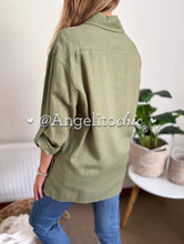 Cargar imagen en el visor de la galería, Blusa Lino Antonella- AngelitoChic 
