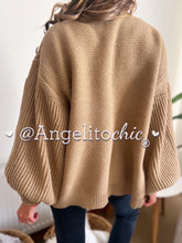 Cargar imagen en el visor de la galería, Chaleco manga globo Pia- AngelitoChic 
