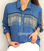 Cargar imagen en el visor de la galería, Blusa flecos Vanesa - AngelitoChic
