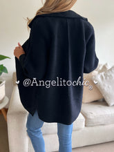 Cargar imagen en el visor de la galería, Abrigo paño spandex Napoles-AngelitoChic 
