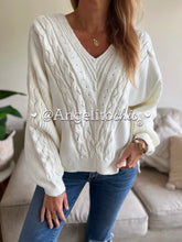 Cargar imagen en el visor de la galería, Sweater trenzado Olivia-AngelitoChic 
