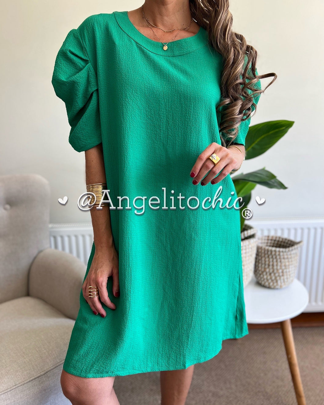 Vestido crep María José