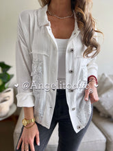Cargar imagen en el visor de la galería, Chaqueta lino Anastasia-AngelitoChic
