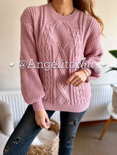 Cargar imagen en el visor de la galería, Sweater trenzado Valentina - AngelitoChic 
