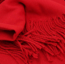 Cargar imagen en el visor de la galería, Bufanda cashmere suave Roja
