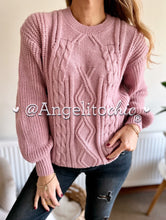 Cargar imagen en el visor de la galería, Sweater trenzado Valentina - AngelitoChic 
