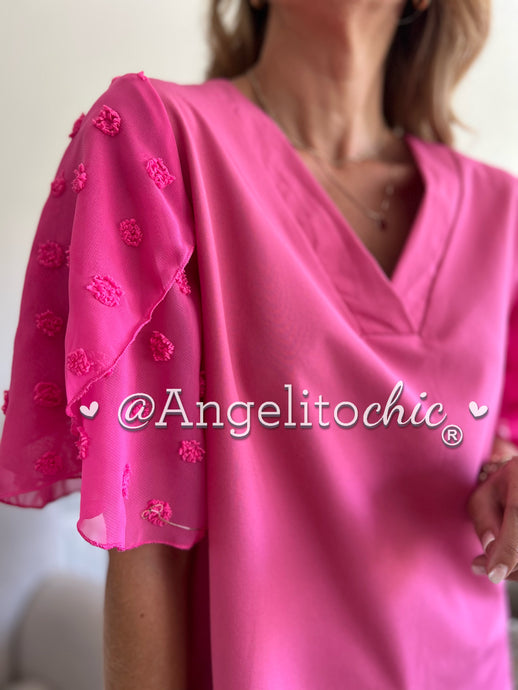 Blusa manga gasa Emi - AngelitoChic