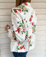 Cargar imagen en el visor de la galería, Blazer seda de viscosa flores-AngelitoChic 
