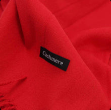 Cargar imagen en el visor de la galería, Bufanda cashmere suave Roja
