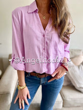 Cargar imagen en el visor de la galería, Blusa Lino Daniella-AngelitoChic
