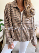 Cargar imagen en el visor de la galería, Bomber pata de gallo Javiera-AngelitoChic
