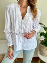 Cargar imagen en el visor de la galería, Blusa broderi Alba - AngelitoChic 
