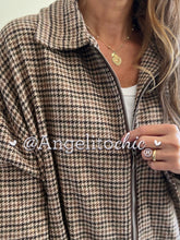 Cargar imagen en el visor de la galería, Bomber pata de gallo Javiera-AngelitoChic
