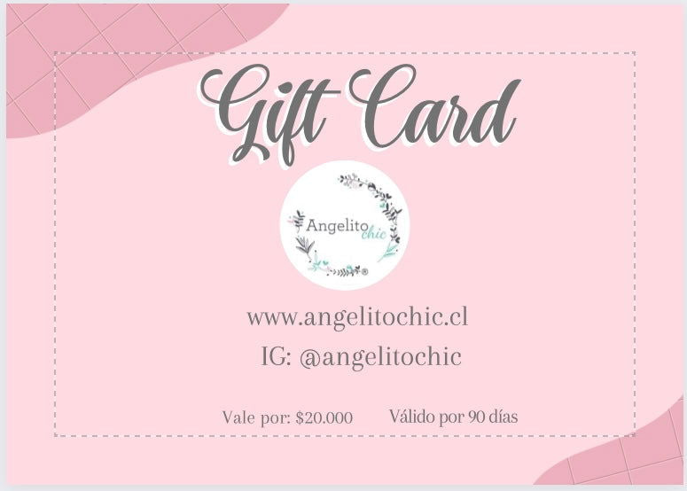 Gift Card Angelito Chic - AngelitoChic