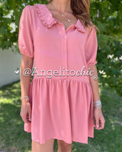 Cargar imagen en el visor de la galería, Vestido Cuello Bobo Nicole - AngelitoChic
