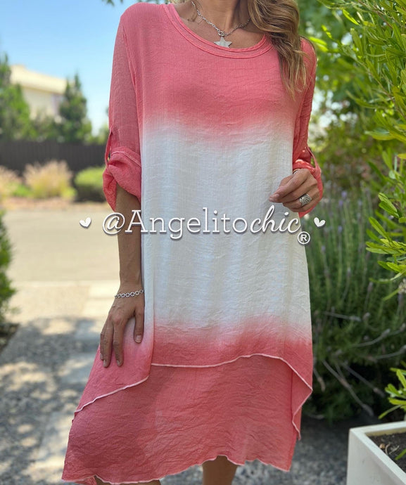 Vestido Doble Capa Marisol - AngelitoChic